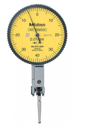 Mitutoyo 513-404-10E Dial Test Indicator Basic Standard Set,0.8"